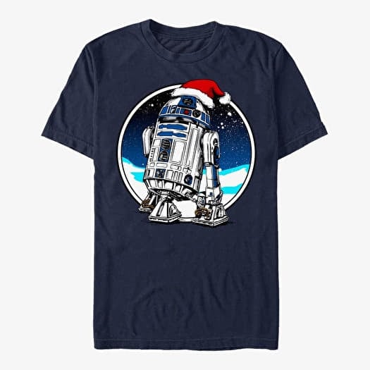 Camiseta Merch Star Wars: Classic - Holiday D2 Unisex T-Shirt Navy Blue