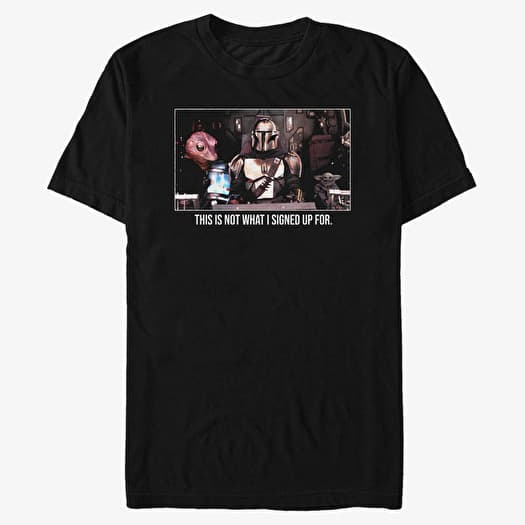 T-shirt Merch Star Wars: Mandalorian - Squad Goals Unisex T-Shirt Black