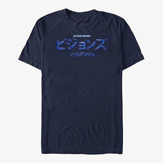 T-shirt Merch Star Wars: Visions - STV Logo Combined Unisex T-Shirt Navy Blue