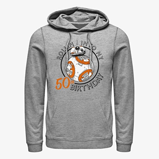 Sweatshirt Merch Star Wars: Resistance - Birthday BB Fifty Unisex Hoodie Heather Grey