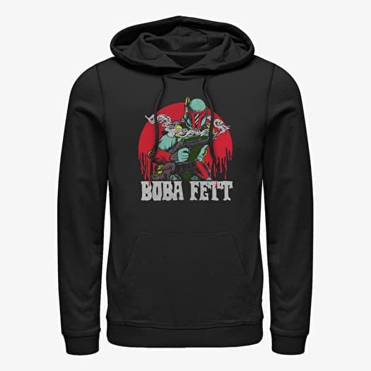 Sweatshirt Merch Star Wars: The Empire Strikes Back - Fett First Unisex Hoodie Black