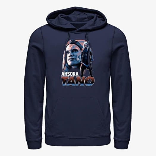 Majica Merch Star Wars: Mandalorian - MandoMon Epi5 Trainer Unisex Hoodie Navy Blue
