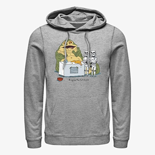 Sudadera Merch Star Wars: Classic - Bring Me The Hot Sauce Unisex Hoodie Heather Grey