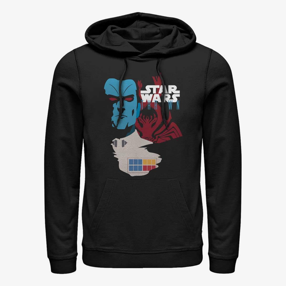 Mikine Merch Star Wars: Classic - General Thrawn Unisex Hoodie Black