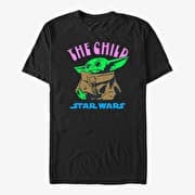 Merch Star Wars: The Mandalorian - CHILD Unisex T-Shirt Black
