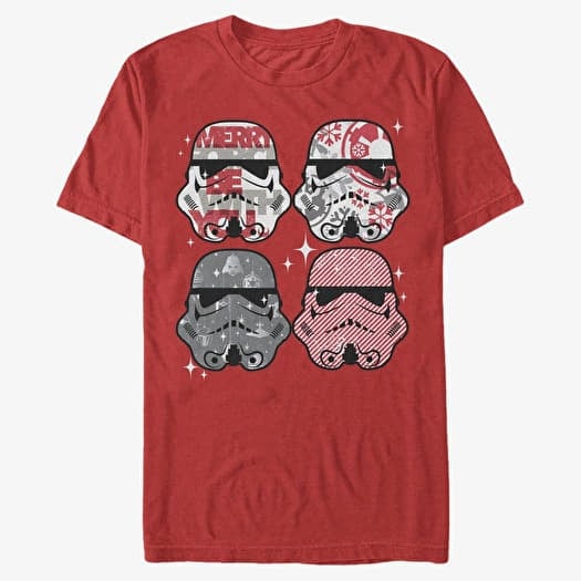 T-shirt Merch Star Wars: Classic - Candy Troopers Unisex T-Shirt Red