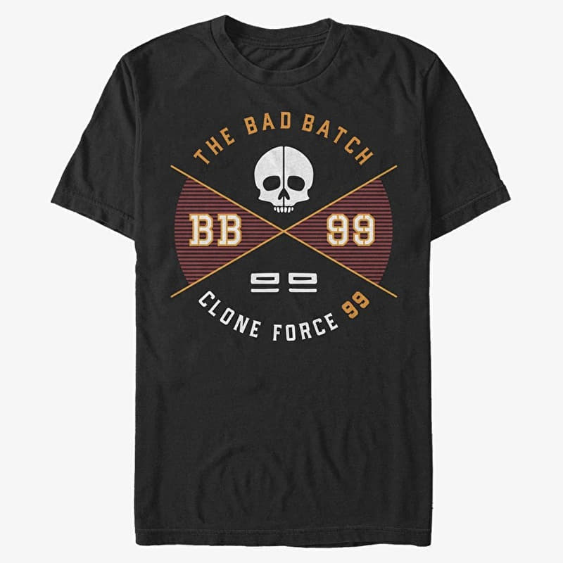 Merch Star Wars: The Bad Batch - Batch Badge Unisex T-Shirt Black