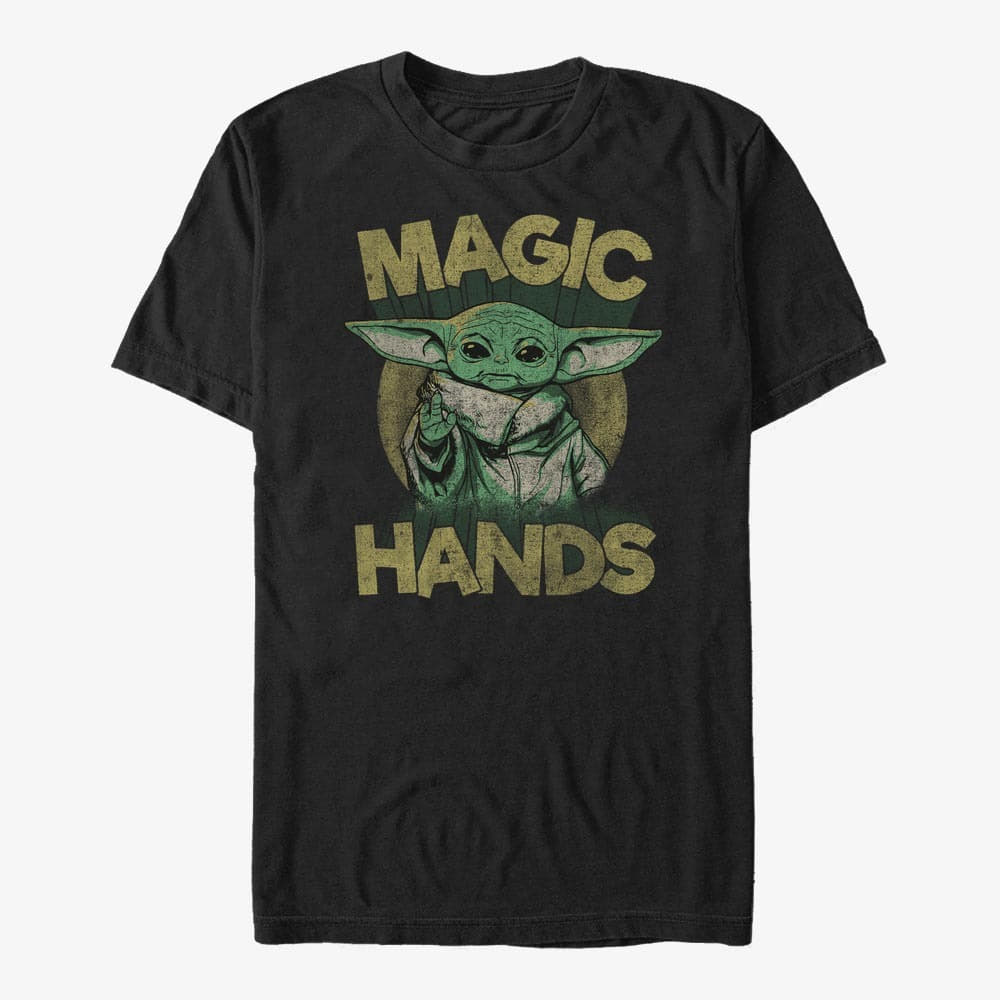 T-shirts Merch Star Wars: The Mandalorian - Magic Hands Unisex T-Shirt Black