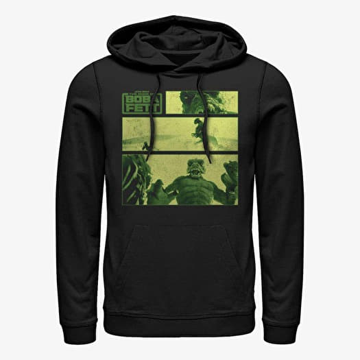 Merch Star Wars: Book of Boba Fett - Story Panels Unisex Hoodie Black