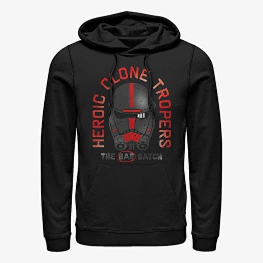 Merch Star Wars: The Bad Batch - Heroic Batch Unisex Hoodie Black