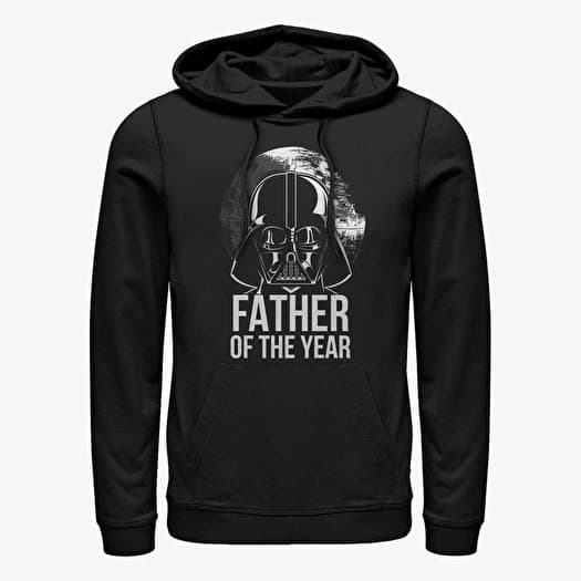 Суитшърт Merch Star Wars: Classic - Father Of The Year Unisex Hoodie Black
