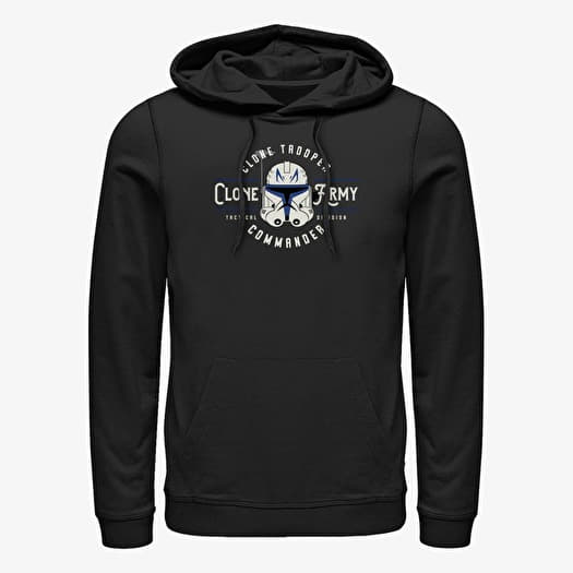 Merch Star Wars: Clone Wars - Clone Army Emblem Unisex Hoodie Black