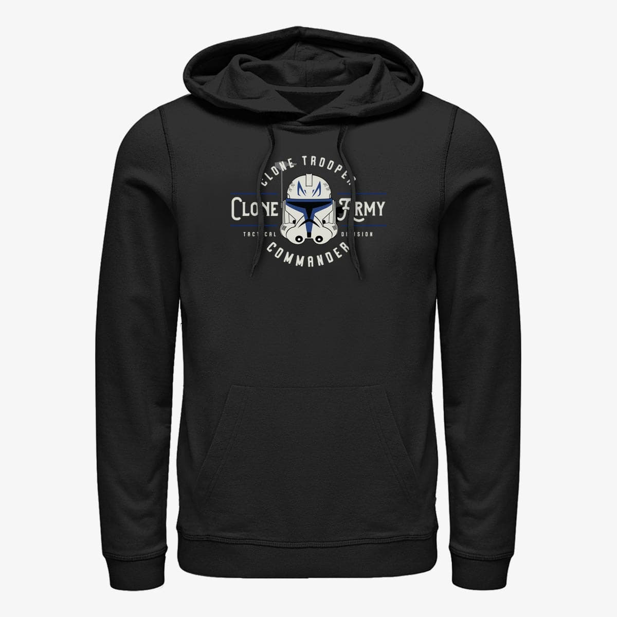 Hanorace Merch Star Wars: Clone Wars - Clone Army Emblem Unisex Hoodie Black