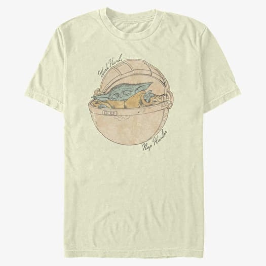 Тениска Merch Star Wars: The Mandalorian - Nap Harder Unisex T-Shirt Natural