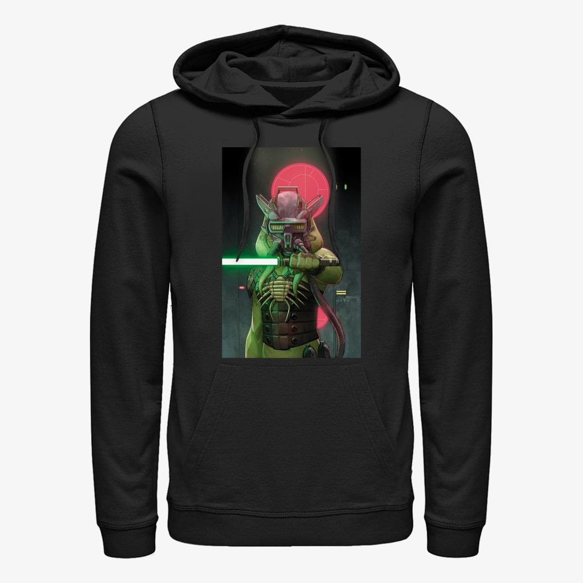 Hoodies and sweatshirts  Merch Star Wars The High Republic Jedi - Twi Lek Poster Unisex Hoodie Black