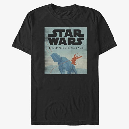 T-shirt Merch Star Wars: Classic - Empire Minimalist Unisex T-Shirt Black