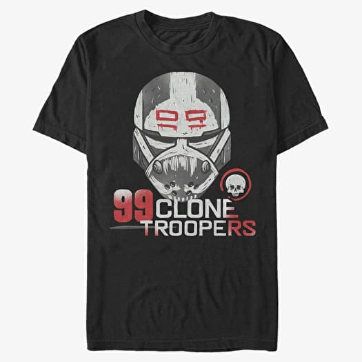 T-shirt Merch Star Wars: The Bad Batch - Clone Batch Unisex T-Shirt Black
