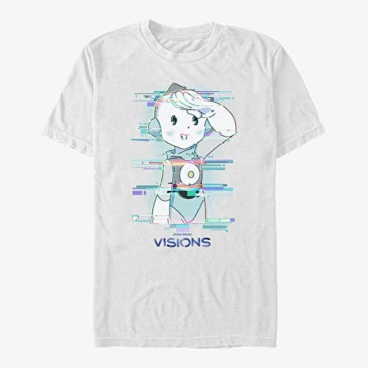 T-shirt Merch Star Wars: Visions - Salute Unisex T-Shirt White