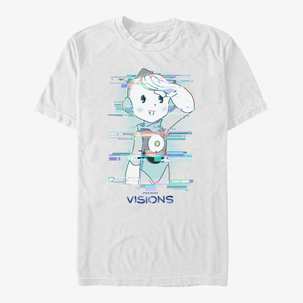T-shirts Merch Star Wars: Visions - Salute Unisex T-Shirt White