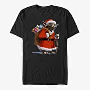 Merch Star Wars: Classic - Santa Yoda Unisex T-Shirt Black
