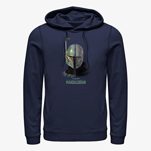 Sweatshirt Merch Star Wars: Mandalorian - MandoMon Epi6 Counted Unisex Hoodie Navy Blue