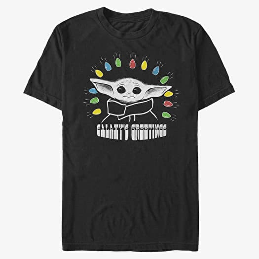 T-shirt Merch Star Wars: The Mandalorian - Child Of Light Unisex T-Shirt Black