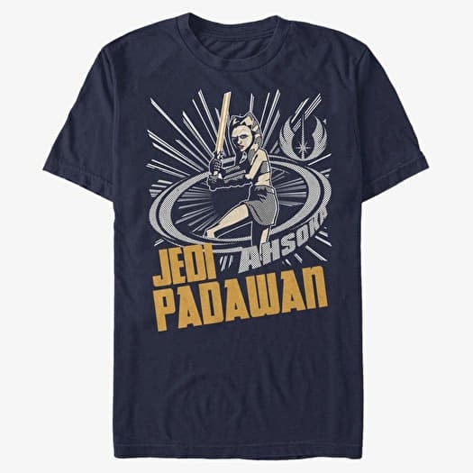 Majica Merch Star Wars: Clone Wars - Ahsoka Padawan Unisex T-Shirt Navy Blue