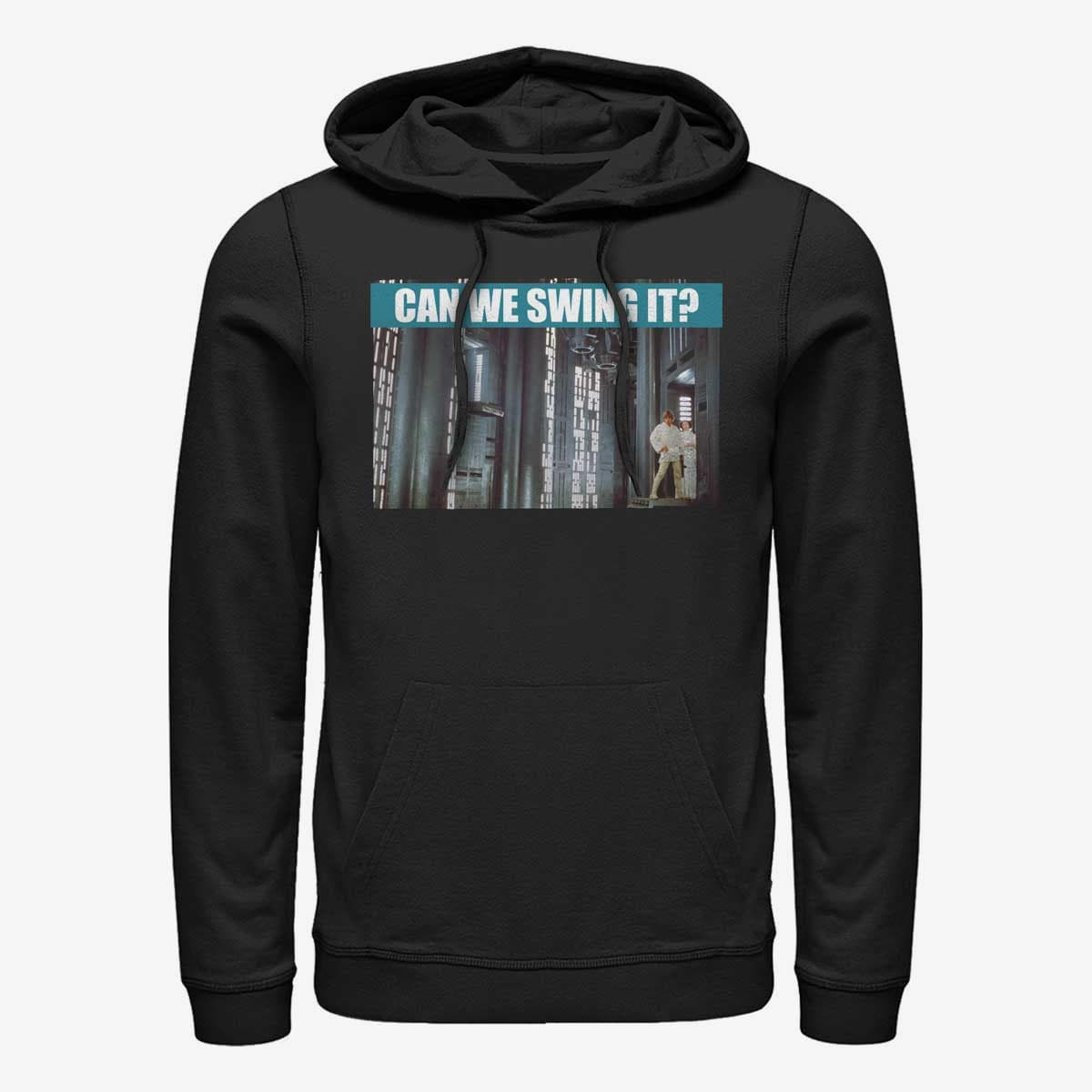 Sweatshirts Merch Star Wars: Classic - Can We Swing It Unisex Hoodie Black