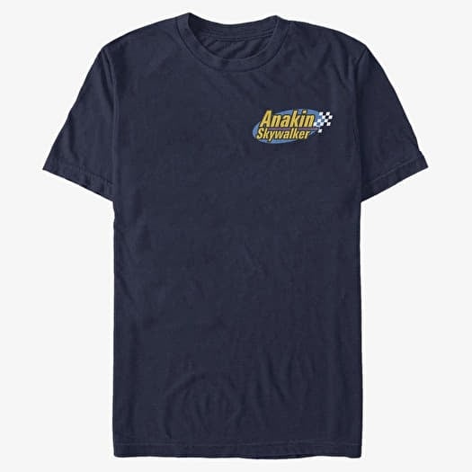 T-shirt Merch Star Wars: Classic - Anakin Pocket Unisex T-Shirt Navy Blue