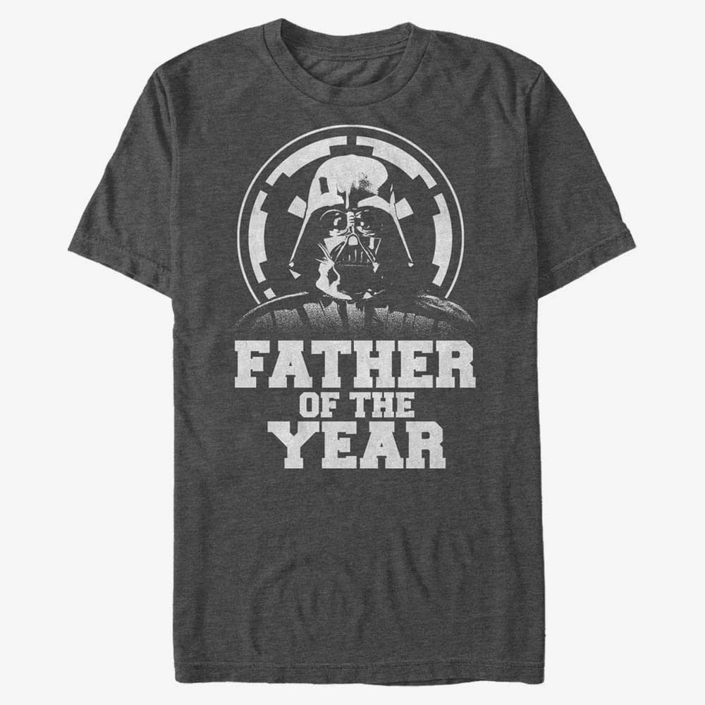 T-shirts Merch Star Wars: Classic - Lord Father Unisex T-Shirt Dark Heather Grey