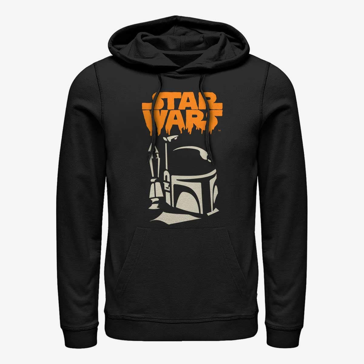 Sweaters Merch Star Wars: Classic - Boba Ghoul Unisex Hoodie Black