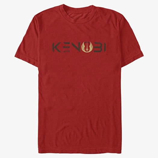 T-shirt Merch Star Wars Obi-Wan - Kenobi Logo Unisex T-Shirt Red