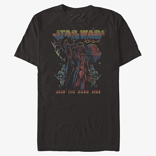 Тениска Merch Star Wars - Vader Kanji Unisex T-Shirt Black