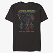Merch Star Wars - Vader Kanji Unisex T-Shirt Black