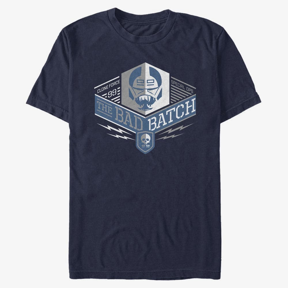 T-Shirts Merch Star Wars: The Bad Batch - The Special Ops Unisex T-Shirt Navy Blue