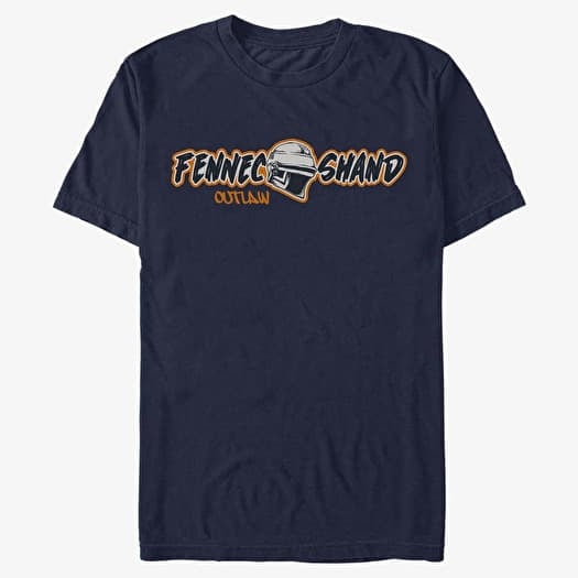 T-shirt Merch Star Wars Book of Boba Fett - Fennec Outlaw Unisex T-Shirt Navy Blue
