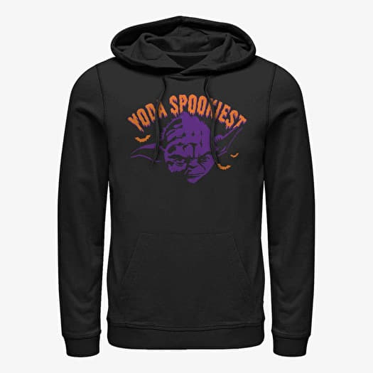 Merch Star Wars - Yoda Spooky Unisex Hoodie Black