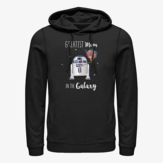 Sweatshirt Merch Star Wars: Classic - Greatest R2 Mom Unisex Hoodie Black