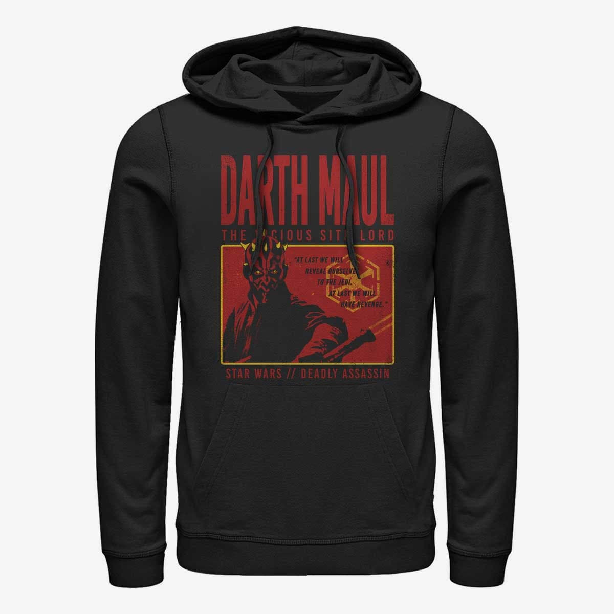Hættetrøjer og sweatshirts Merch Star Wars: Classic - Maul Horror Box Unisex Hoodie Black