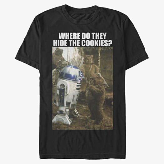 T-shirt Merch Star Wars: Classic - Hidden Cookies Unisex T-Shirt Black
