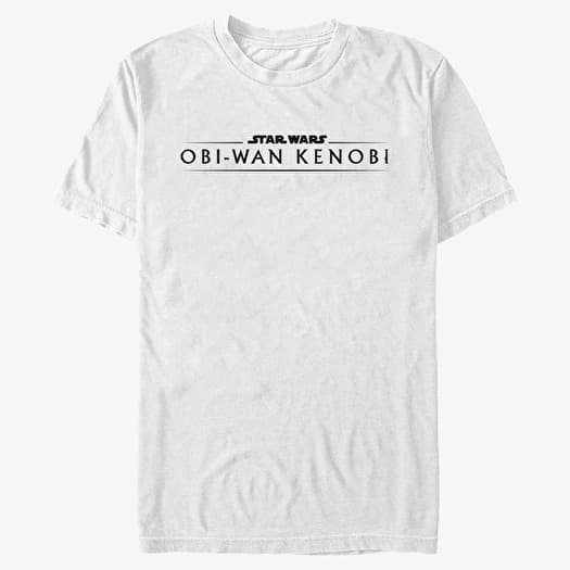 T-shirt Merch Star Wars Obi-Wan - Kenobi Logo Unisex T-Shirt White