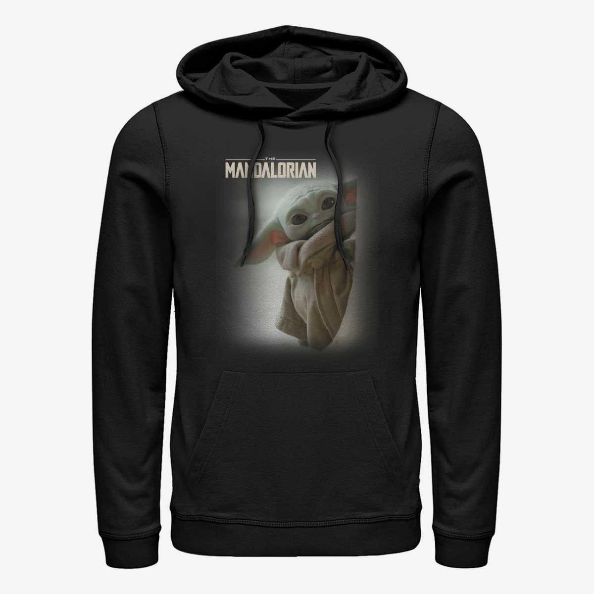 Felpe Merch Star Wars: The Mandalorian - MandoMon Epi Child Unisex Hoodie Black