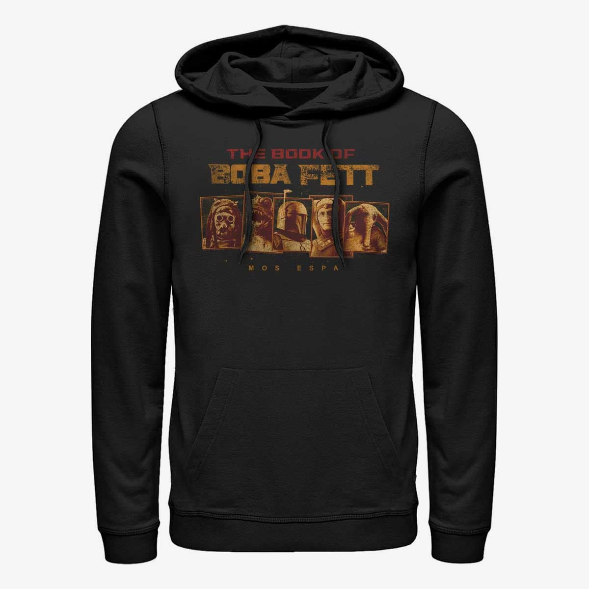 Sweatshirts Merch Star Wars: Book of Boba Fett - New Characters Unisex Hoodie Black