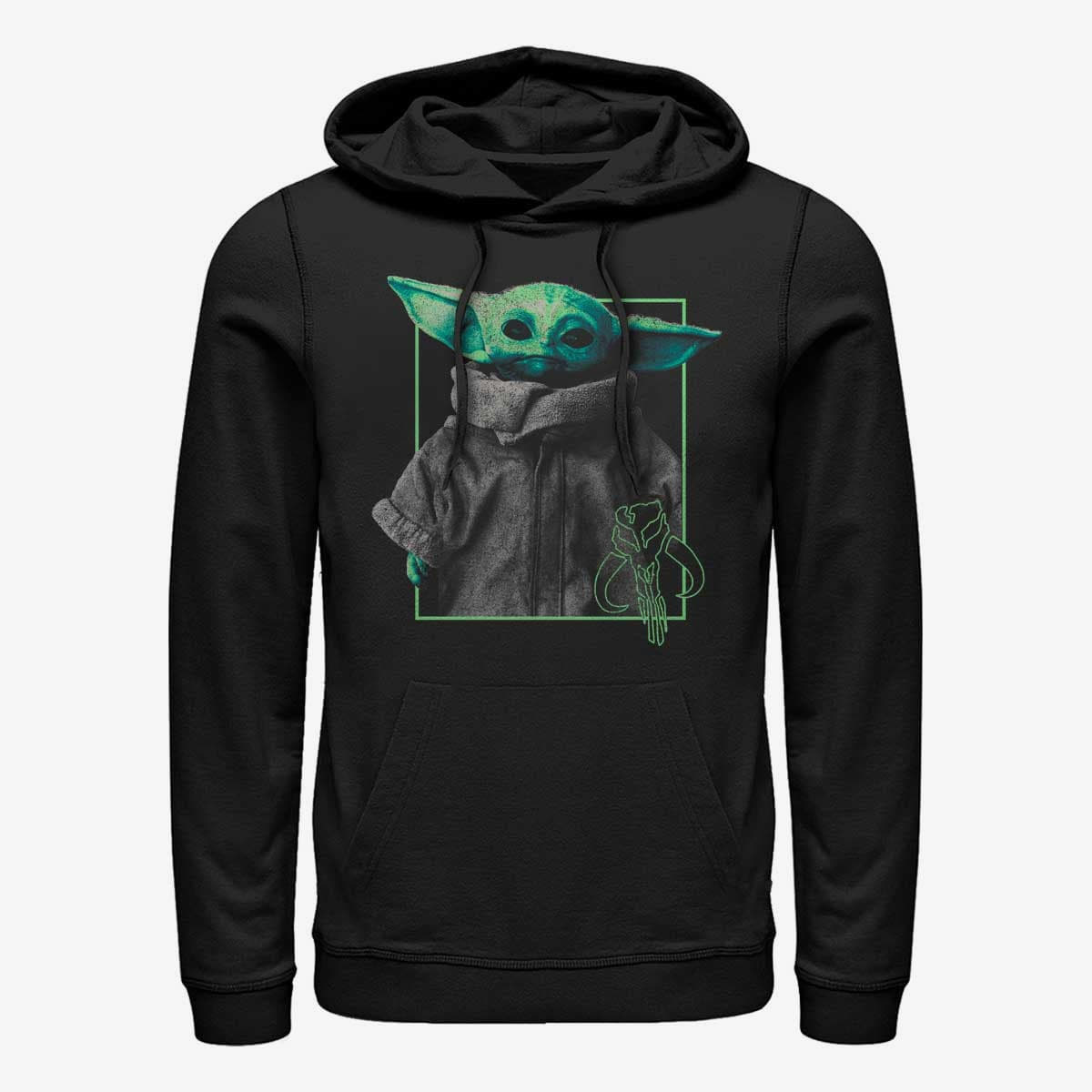Moletons e blusas de moletom Merch Star Wars: The Mandalorian - Child Prodigy Unisex Hoodie Black