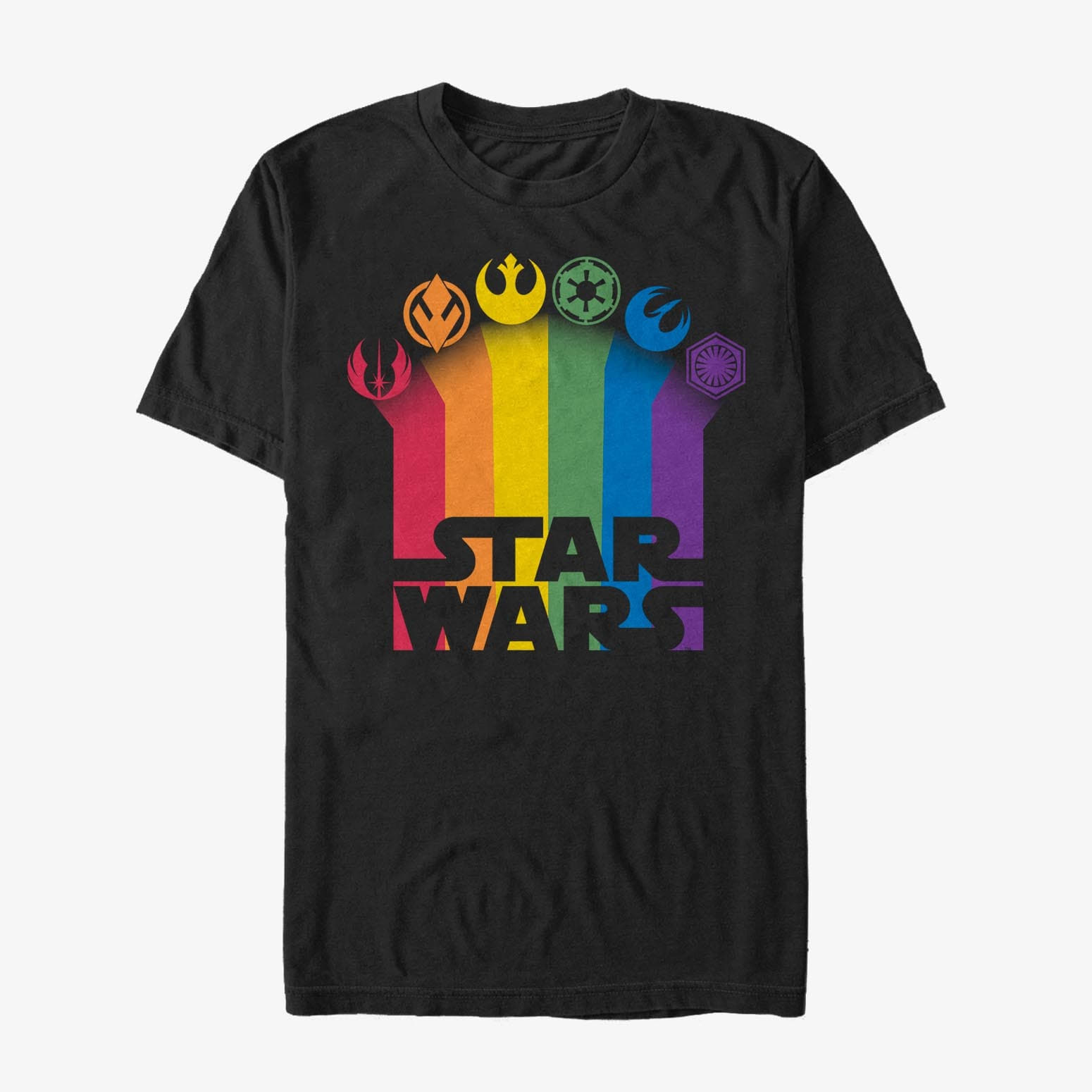 T-shirts Merch Star Wars - Icon Trails Logo Unisex T-Shirt Black