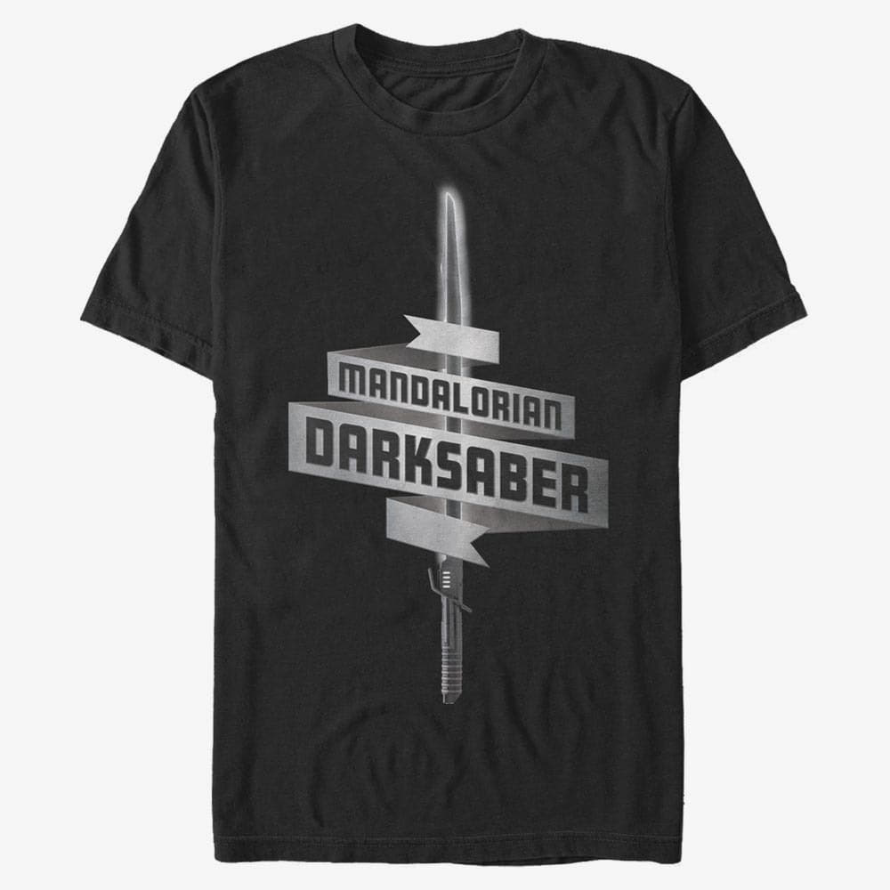 T-shirts Merch Star Wars: The Mandalorian - Darksaber Unisex T-Shirt Black