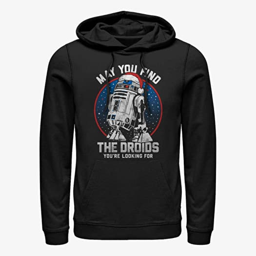 Mikina Merch Star Wars: Classic - Droid Wishes Unisex Hoodie Black
