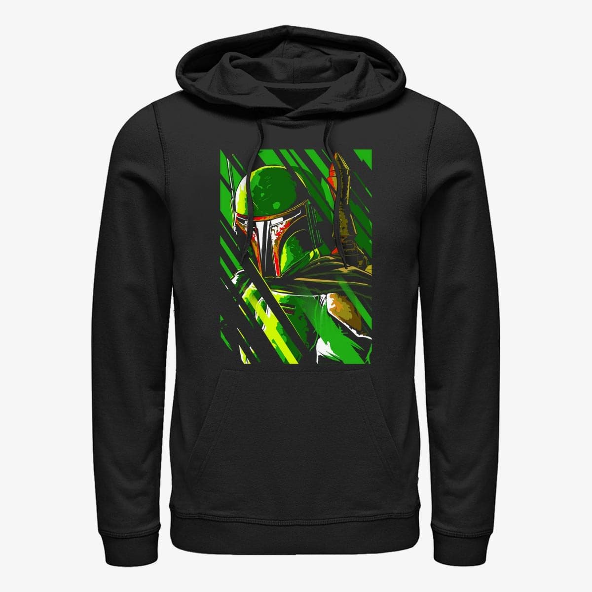 Hættetrøjer og sweatshirts Merch Star Wars: Classic - Boba Fett Unisex Hoodie Black