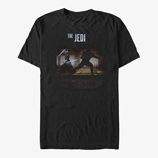Marškinėliai Merch Star Wars: The Mandalorian - MandoMon Epi5 Found Unisex T-Shirt Black