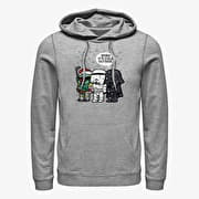 Merch Star Wars: Classic - Boba it's cold Unisex Hoodie Heather Grey